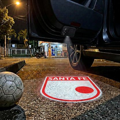 Proyector de futbol LED para carro
