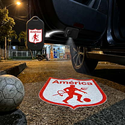 Proyector de futbol LED para carro