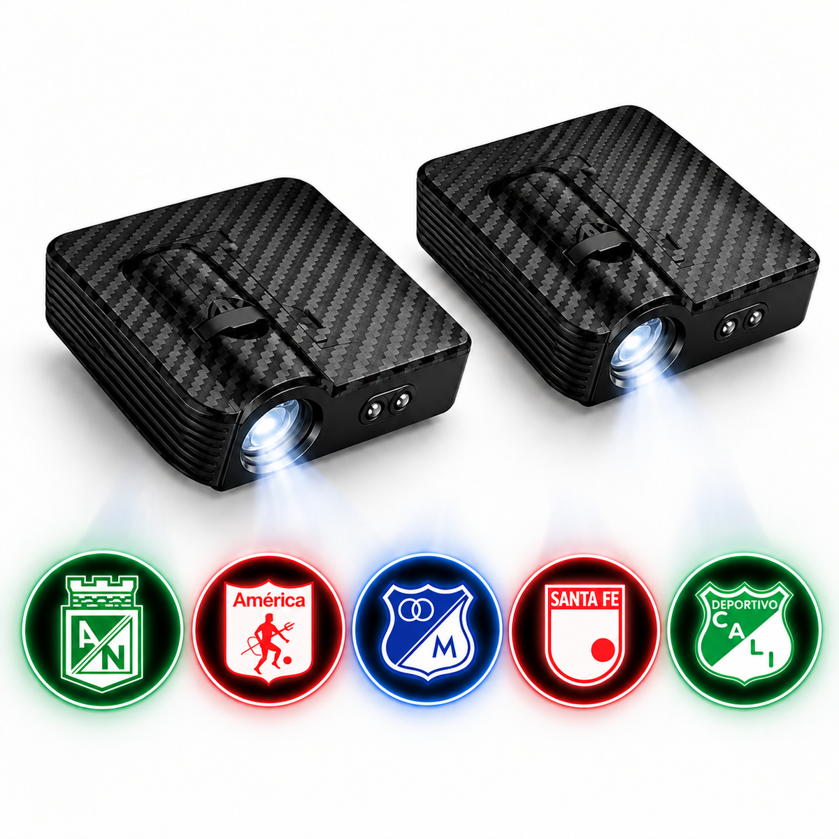 Proyector de futbol LED para carro