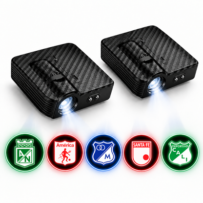 Proyector de futbol LED para carro